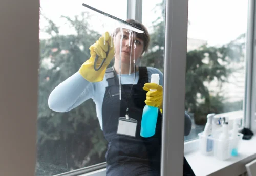 Nettoyage de vitres intérieures et extérieures à Grambois